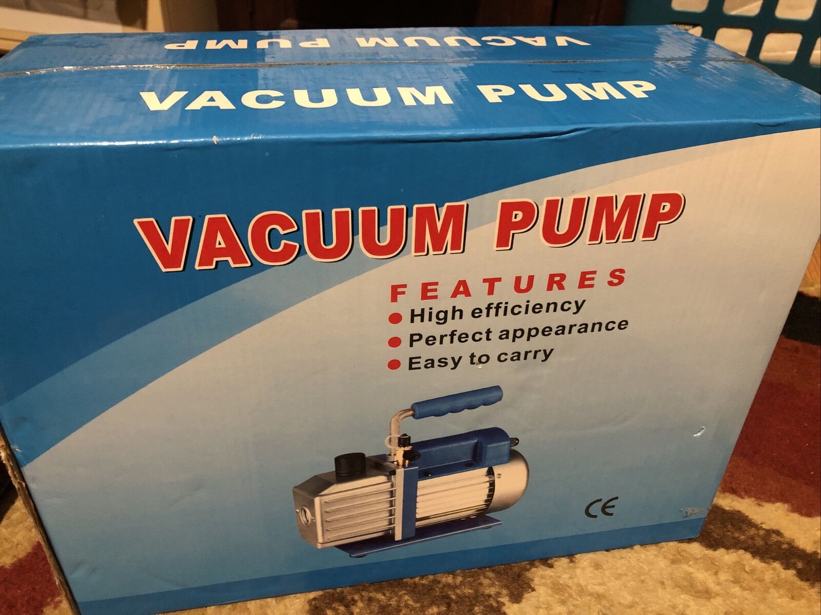 Single-Stage Rotary Vacuum Pump HVAC/Auto AC