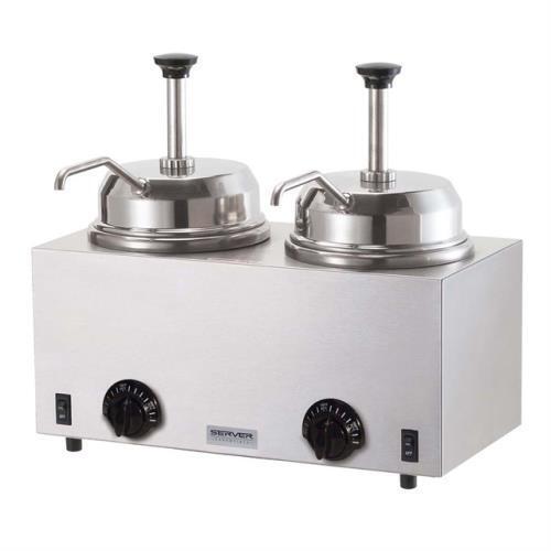 Server - 81230 - Twin Topping Warmer w/(2) Pumps