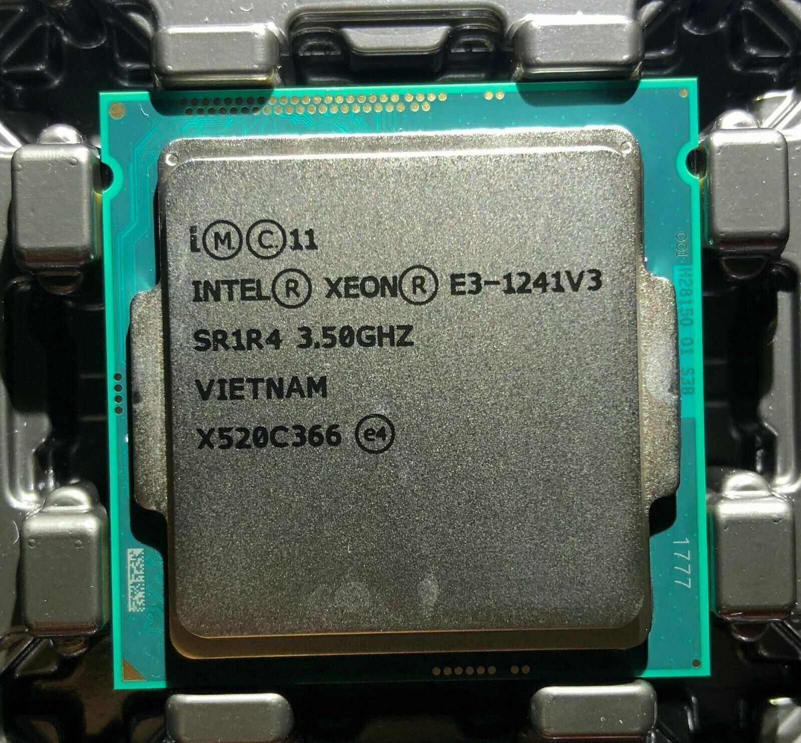 QuCore Xeon E3-1241v3 E3-1241 V3 3.50GHz A1150 SR1R4 CPU Processor #WD6