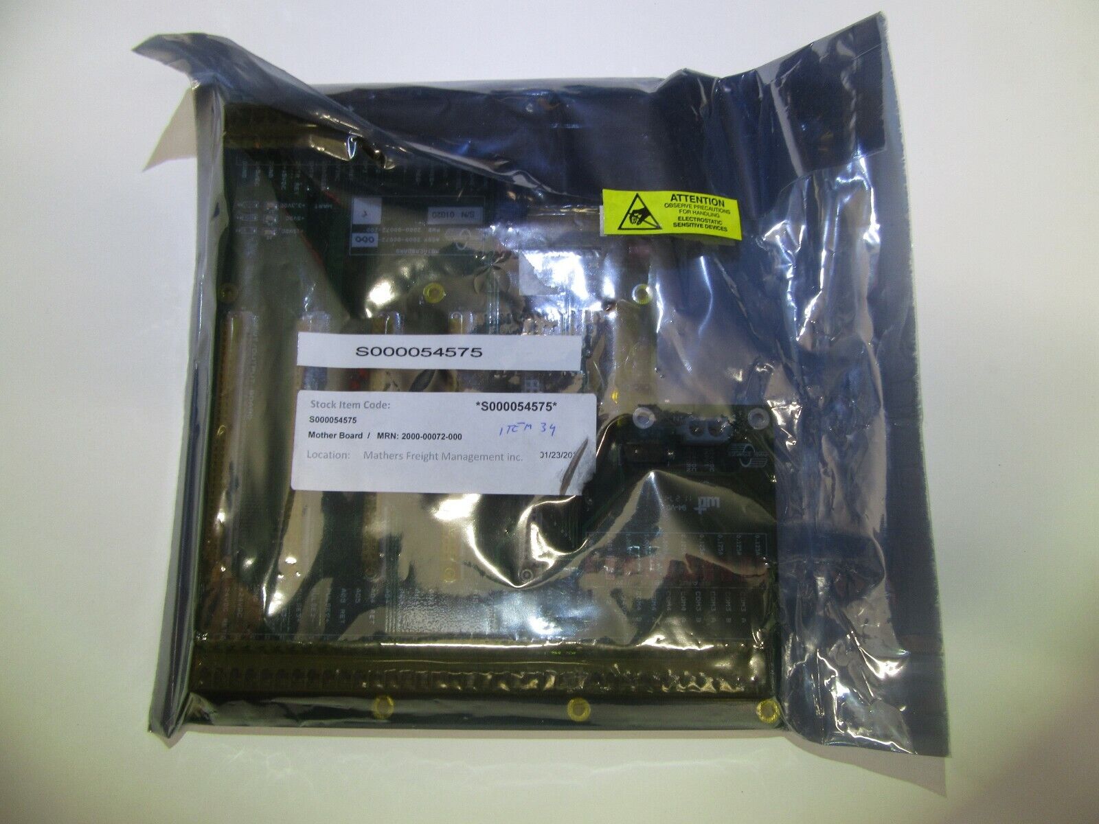  Phase Dynamics MotherBoard ASSY; 2000-00072-000, PWB 2000-00072-200