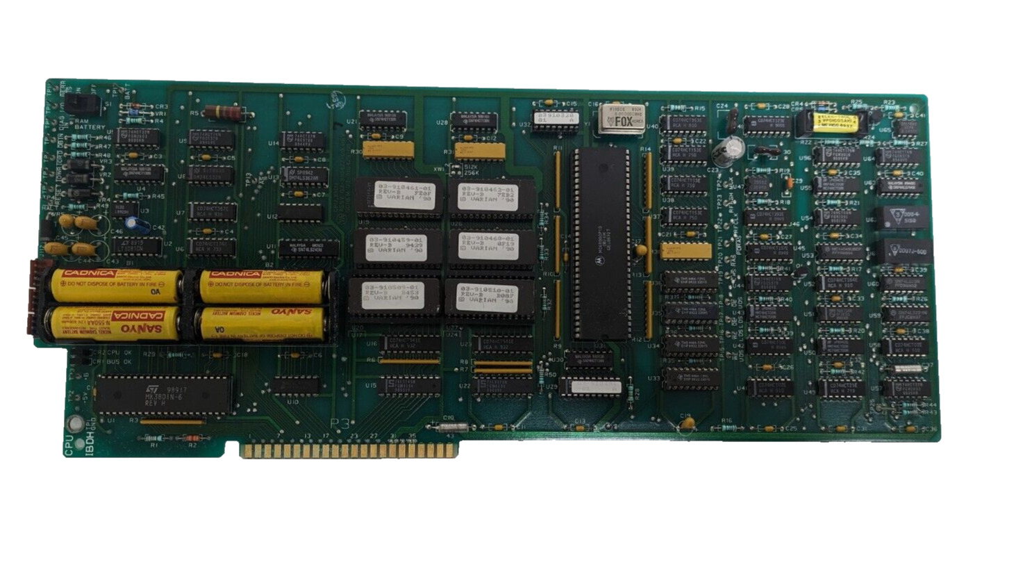Varian 03-918422-00 CPU IBDH Motherboard for Varian Star 3400 GC