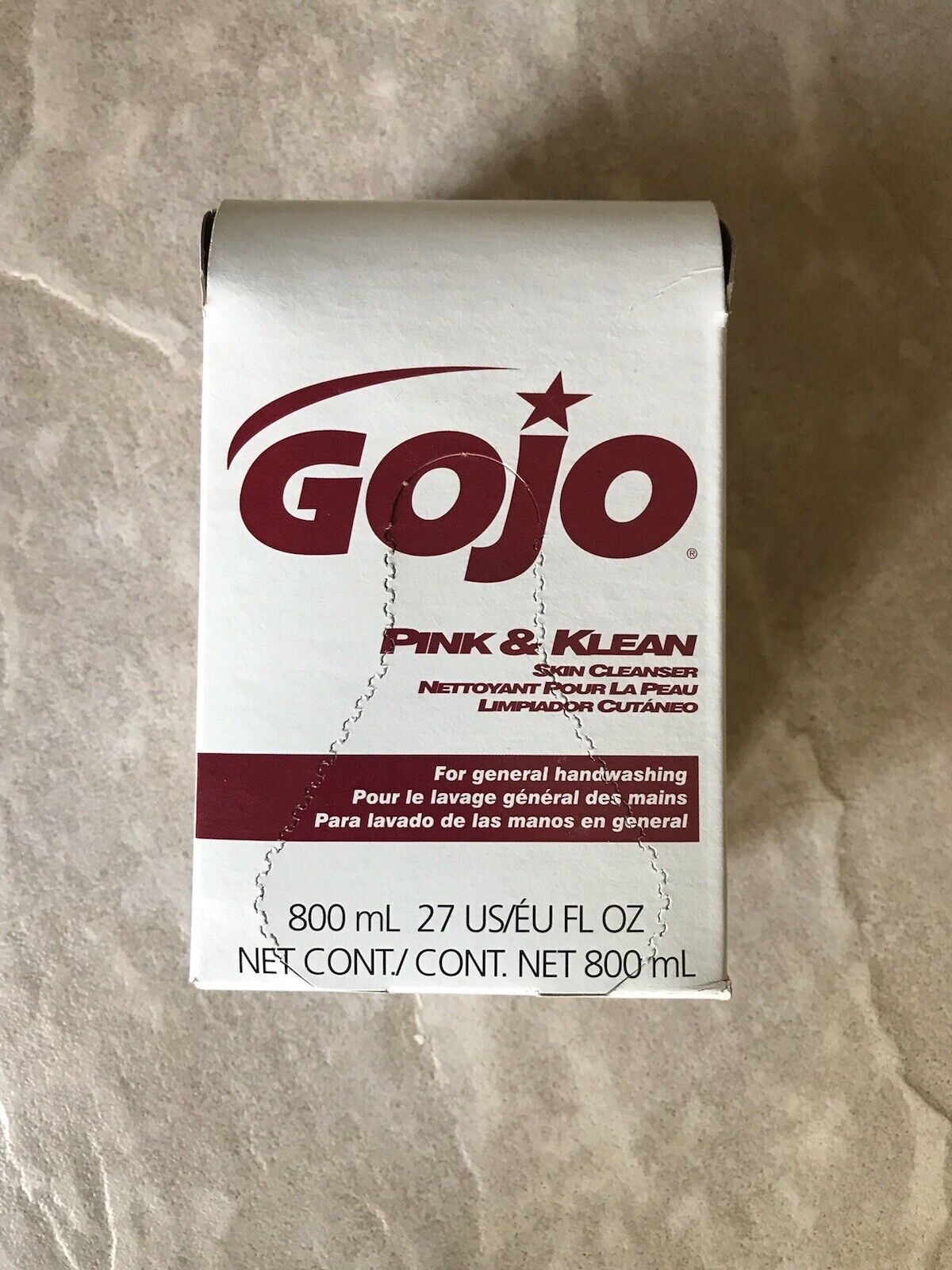 Vintage GOJO Pink Cleanser Hand Cleaner, #9128, Buy 2 Or More It Ships Free