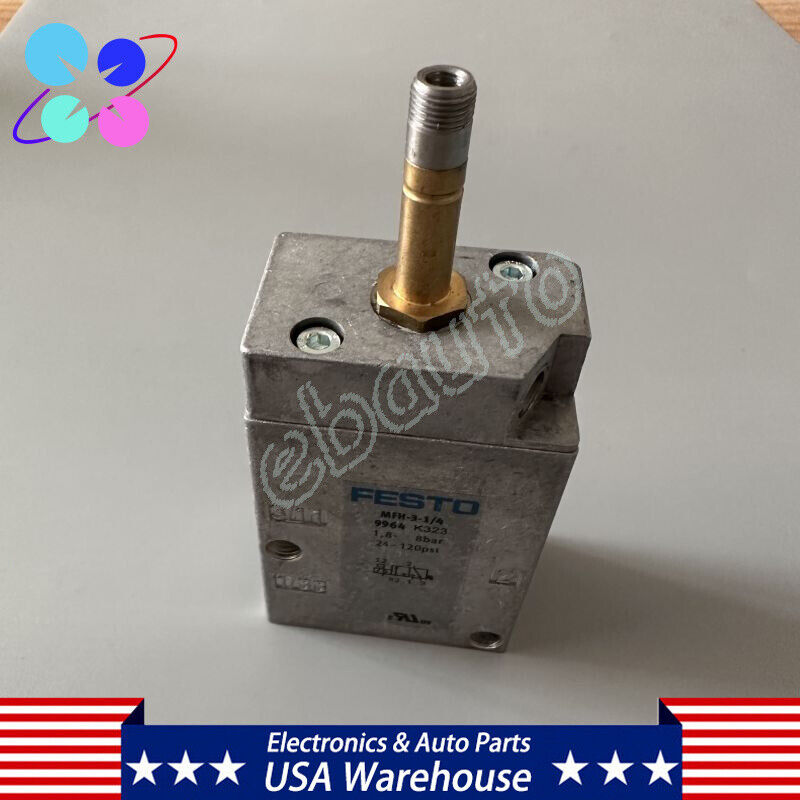 New Solenoid Valve Replacement For Festo MFH-3-1/4 9964  from USA