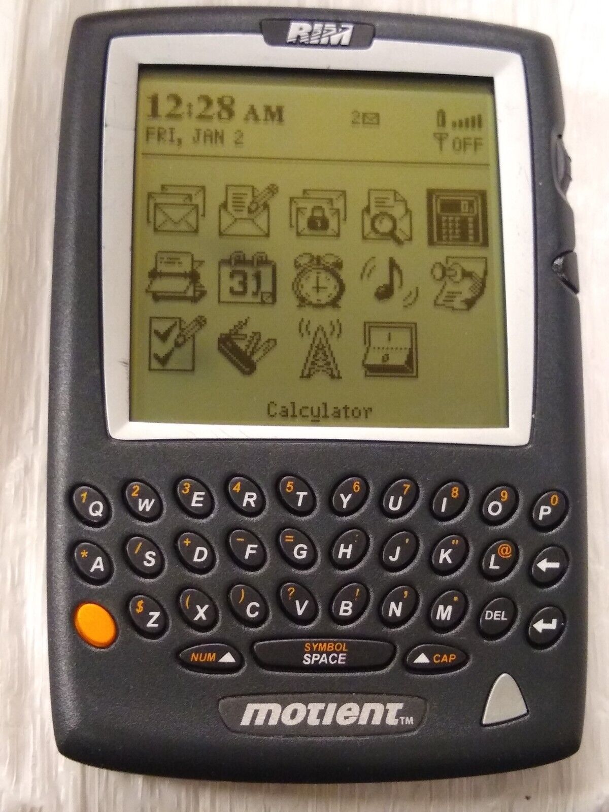 Vintage Working RIM Blackberry 857, Collector's Item R857D-2-5 - SEE DESCRIPTION
