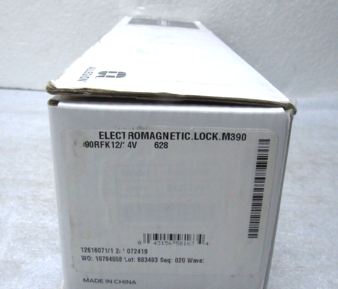 Schlage M390RFK 12/24V 628 Electromagnetic Lock, 1500 lbs HoldIng Force [CTCNC]