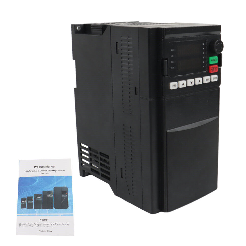 5.5KW 7.5HP 220V 3 Phase VFD Variable Frequency Drive Inverter CNC