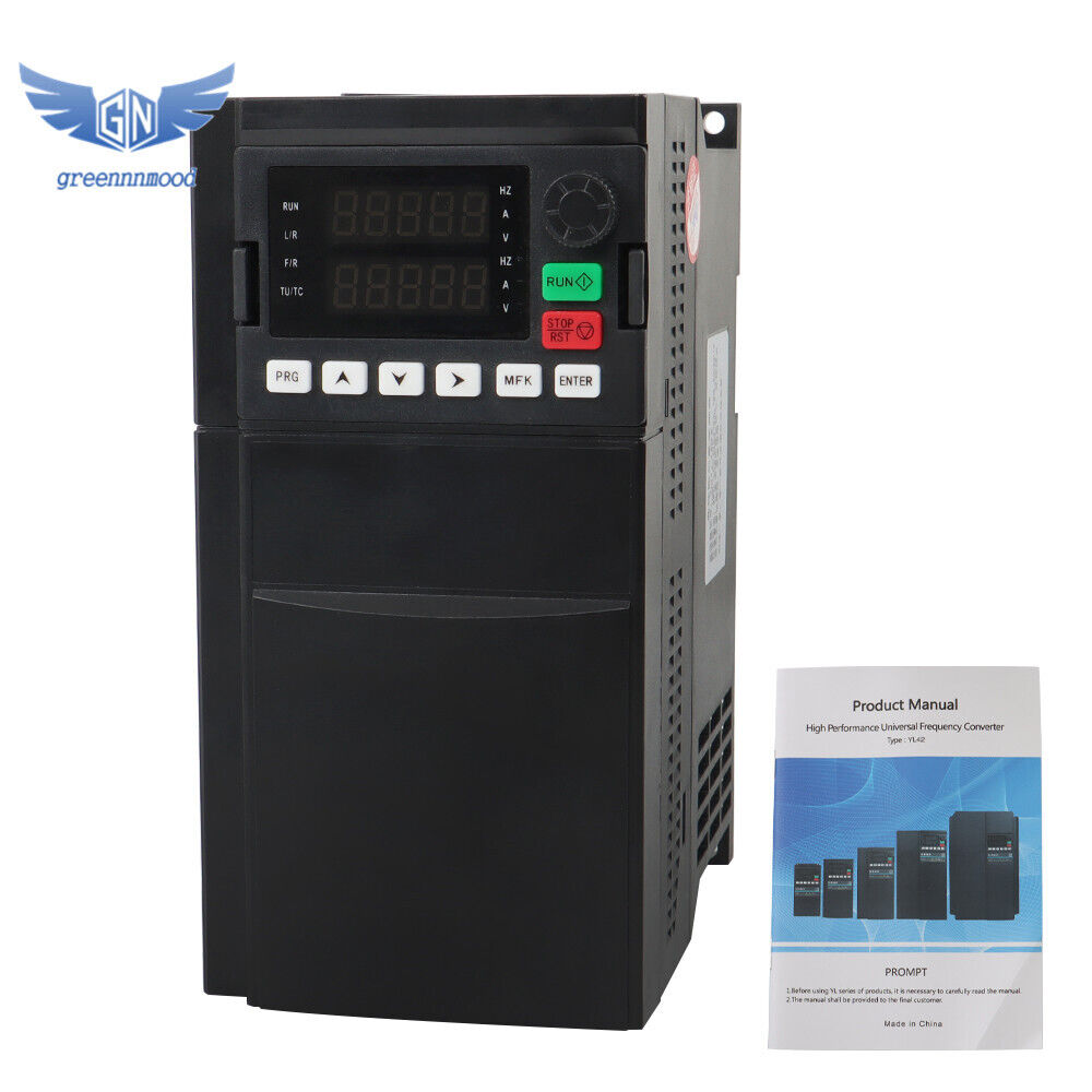 CNC 1 To 3 Phase 7.5KW 10HP 220V Variable Frequency Drive Inverter VFD VSD