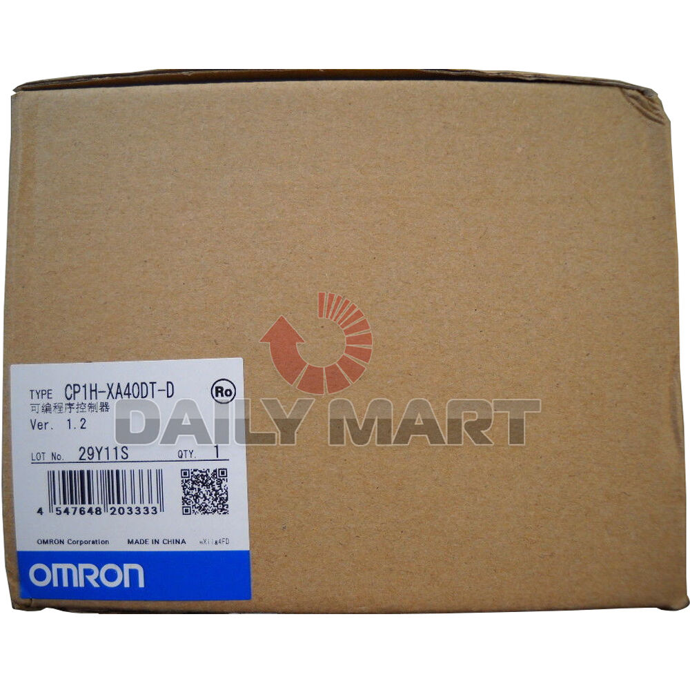 New Omron CP1H-XA40DT1-D CPU Analogue, Transistor Output Computer Interface