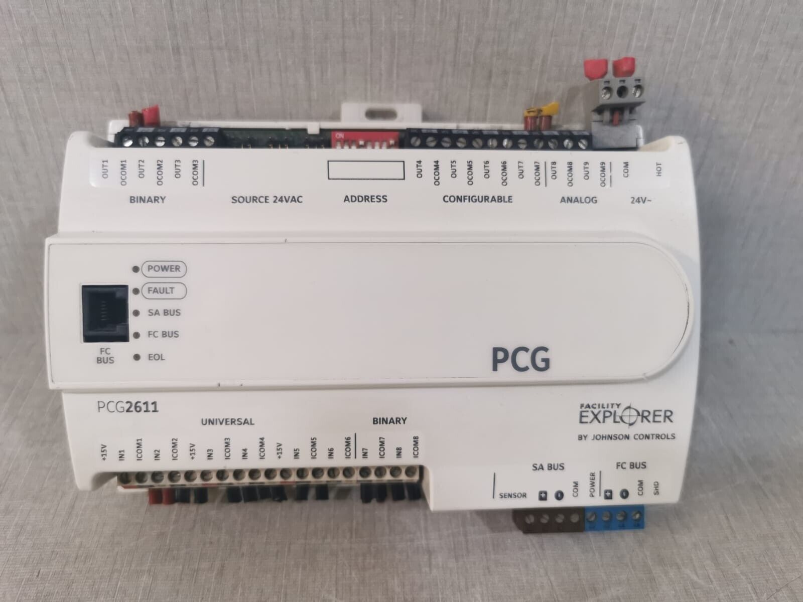 Johnson Controls PCG26211 Programmable Controller FX-PCG2611-0