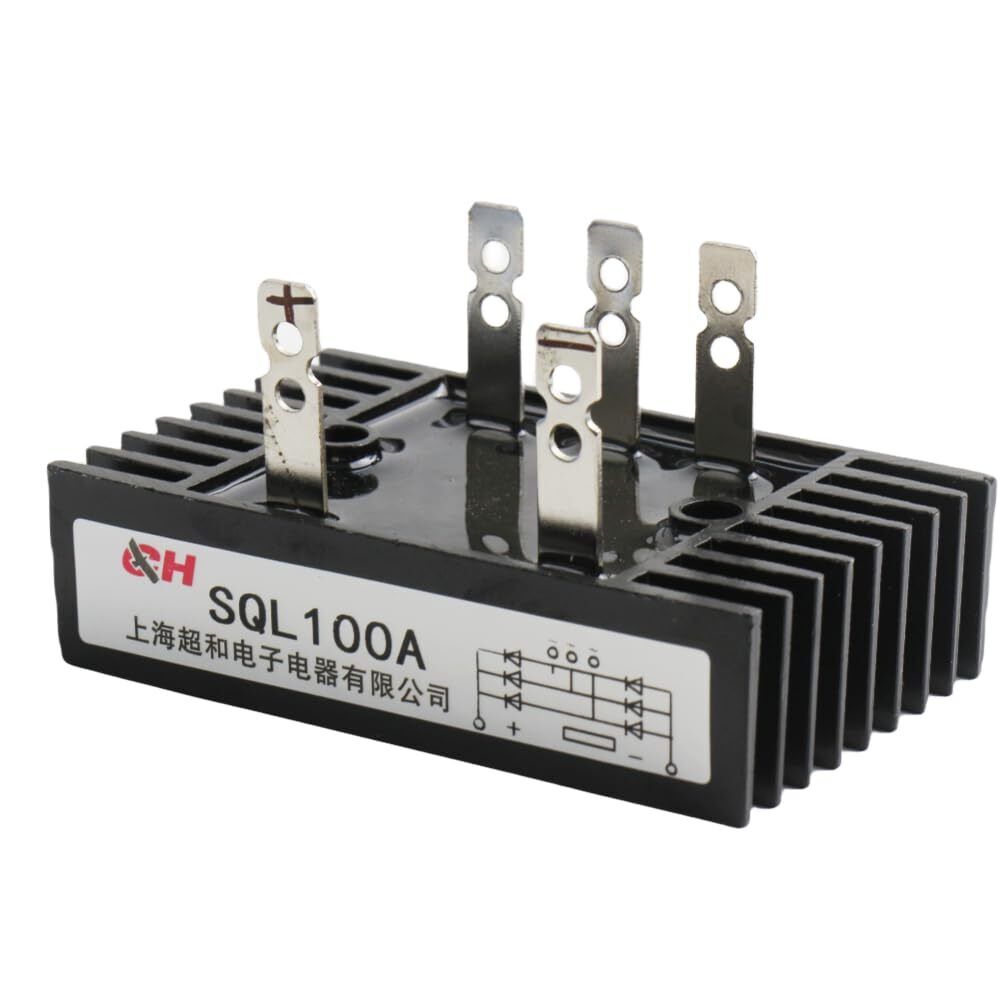 Bridge Rectifier SQL100A 1600V 3Phase AC to DC Diode Bridge Rectifier Rectifier