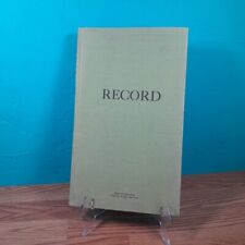 Vintage Reorder Hardcover Book Federal Supply Service Alphabetized Leger Blank picture