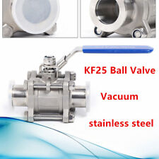 KF25 Vacuum High Pressure Ball Valve Stainless Steel Ball Valve KF-25 Flange picture