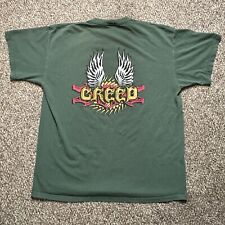 Vintage Creed Shirt  90s Rock Music Band Promo Shirt  AN33304 picture
