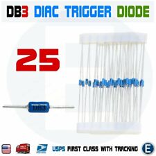 25pcs DB3 Diac Bilateral Trigger Diode Bidirectional Thyristor DB-3 DO-35 DO-204 picture