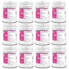 Case of Metrex Caviwipes 13-1100 Towelettes Large 160 Canister - 12 Canisters picture
