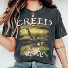 Vintage Creed band Human Clay 1999 Tour T shirt   Creed Band Fan 90s T-shirt picture