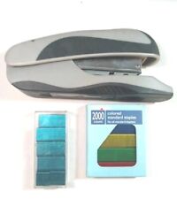 Vintage handheld Stapler With 2000 + Standard Colored Staples  picture