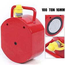 100 Ton LOW HEIGHT Profile Hydraulic Cylinder Jack Ram Lifting Jack 16mm Stroke picture
