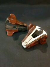 Vintage ACE Staple Remover Extractor Puller (2 PC LOT) Brown Bakelite Retro USA picture