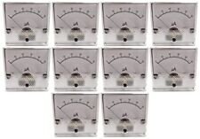 10 Pack Ammeter DC 0-50µA Meter Movement, 1µA Resolution picture