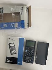 Texas Instruments TI-82 Graphing Calculator Vintage 1993 Box With Manual picture