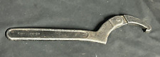 Vintage Proto C474A Adjustable Hook Spanner Wrench 2