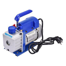 4CFM Vacuum Pump 110V HVAC Rotary Vane Air Conditioning Vacuum Pump Blue picture