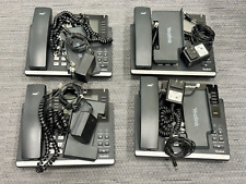 Lot of 4 Yealink SIP-T46G VoIP IP Phone 6 Line Dual-port Ethernet Telephone picture