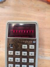 Vintage Texas Instruments Exactra 22 Calculator. Clean. Working. picture