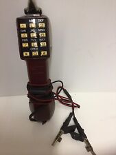 WALKER TELEPHONE  LINEMAN PHONE LINE TESTER Maroon Vintage picture