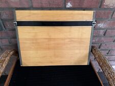 Vintage MAYLINE PORTABLE DRAFTING TABLE BOARD & Straight Edge 15 X 20 picture