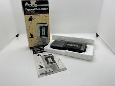 Vintage 1980’s Norelco NT VI Pocket Memo Microcassette Recorder w/ Box VG TESTED picture