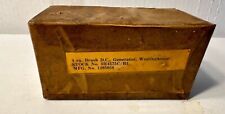 Vintage Sealed Box of 4 Westinghouse DC Generator Brush Stock 3H4575C/B3 1295056 picture