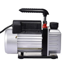 1/4HP Vacuum Pump HVAC Field Tool 1 Stage Rotary Vane Fast Deep Vacuum picture