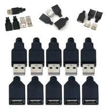 10X USB Type A Connector Port Socket Male Female Plug Solder Adapter Accessories picture