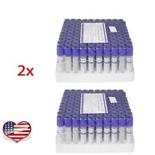 2*100 Vacuum Blood Collection Tubes EDTA Tubes 12 x 75mm, 2mL/FDA picture