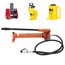 Manual Hydraulic Pump Hand Pump CP-700 For 4 & 10-Ton Hydraulic Ram Cylinder US picture
