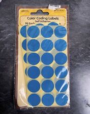 Vintage Antique Lerlitz Germany Color Coding Self Adhesive Blue Label 1960’s New picture