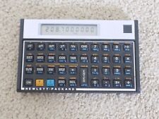 Vintage Hewlett Packard Financial Calculator Silver Trim--FREE SHIPPING picture