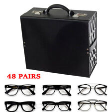 48 Slot Sunglass Box Suitcase Box Eyeglasses Display Organizer Box Luxurious x48 picture