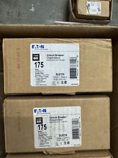 **New in box** Eaton BJ2175 2 Pole 175 Amp 240 Vac Circuit Breaker Qty Available picture