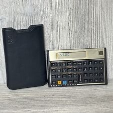 Vintage HP 12C Financial Calculator w/ Original Cover Made in USA picture