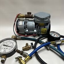 Gast MOA-P101-AA Reciprocating Diaphragm Vacuum Pump / Compressor, 115V + Extras picture