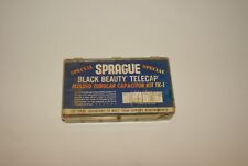 Large lot Vintage Sprague Black Beauty Axial Oil Capacitors .047uF @ 600V others picture