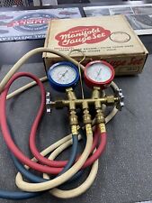 Robinair Vintage A/C manifold gauge set New picture