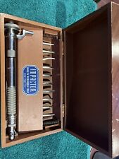 Dudley Research Corp Impactor Dental Tools + Springs In Wood Rack Vintage picture