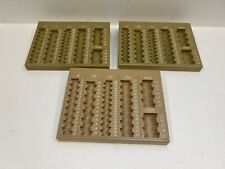 Vintage Countex II Coin Tray Lot x3 MMF Industries Bank Sorter Counting Plastic picture