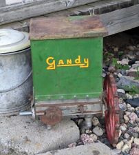 Vintage Gandy Seeder Planter Fertilizer Hopper Box Yard Art Country Farm picture