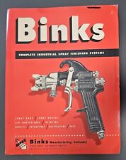 BINKS COMPLETE INDUSTRIAL SPRAY FINISHING SYSTEMS Catalog - VINTAGE 1969 picture