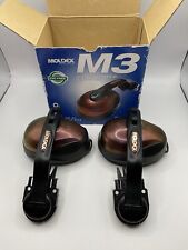 MOLDEX 6300 M3 CAP-MOUNTED EARMUFFS SOFT COAT COVERING (2) NEW VINTAGE OPEN BOX picture